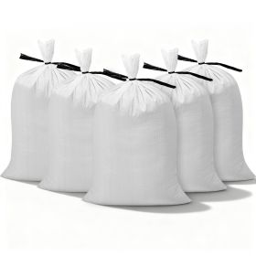 VEVOR Empty Sandbags, 200 Packs 16 x 26 in, Heavy Duty Sand Bags Sacks with Ties, 50lb Capacity Woven Polypropylene Sandbags