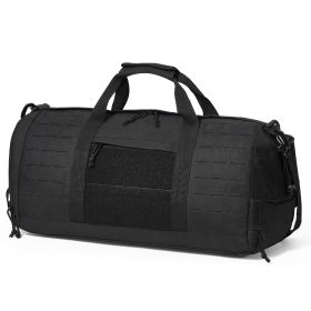 Tactical Duffle Bag, 45L Gym Bag Duffle with Molle Design and Shoe Compartment, Military Travel Bag for Men and Women, Tactical Gear Bag for Over