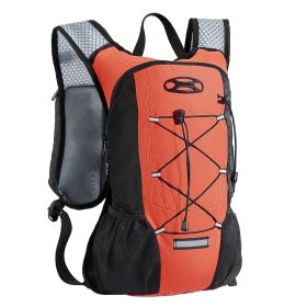 VEVOR Hydration Backpack with 2L TPU Water Bladder, Hydration Pack Backpack, Lightweight Hiking Water Backpack for Men Women (Type: Lightweight, Color: Orange)