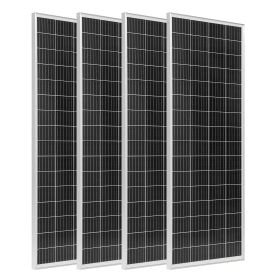 VEVOR 400W 12V Complete Solar Power Kit (Number of Solar Panels x Power: 4x100W)